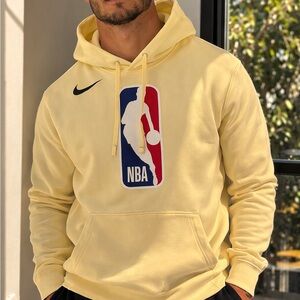 Nike Light Yellow NBA Hoodie